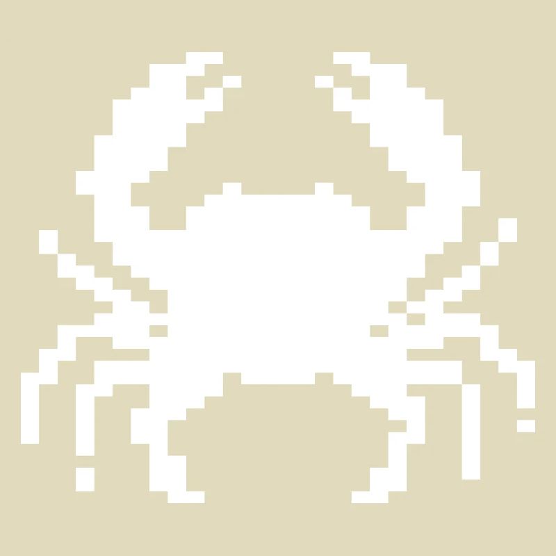 Pixelkrabben-Design