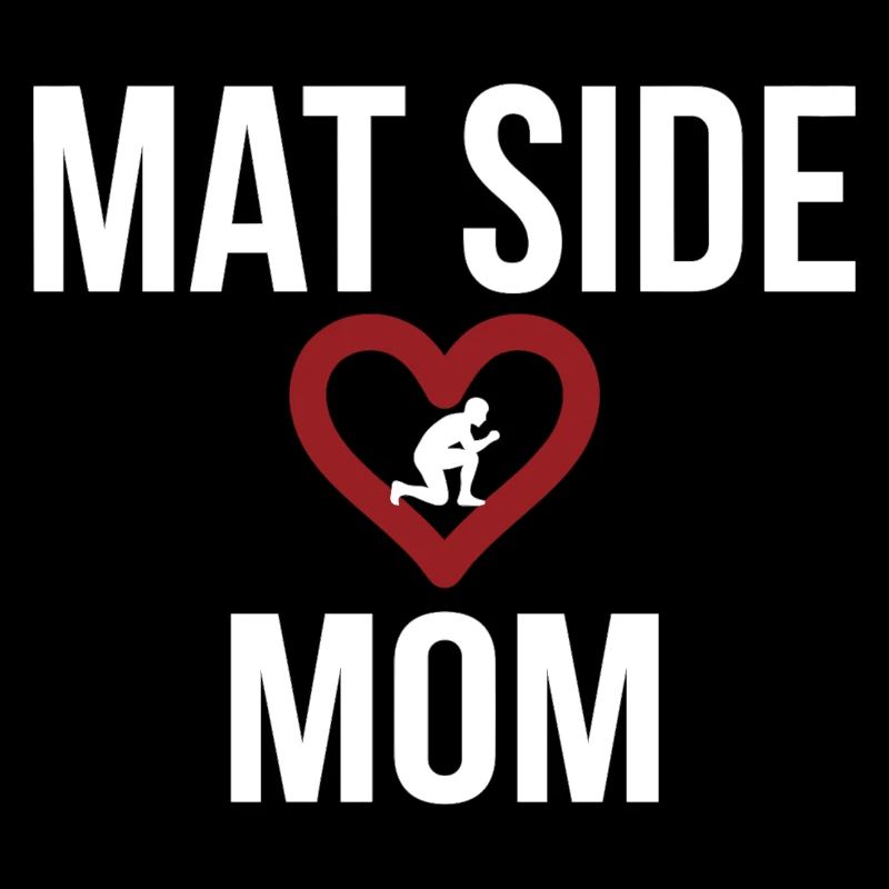 Mat Side Mom Heart Design