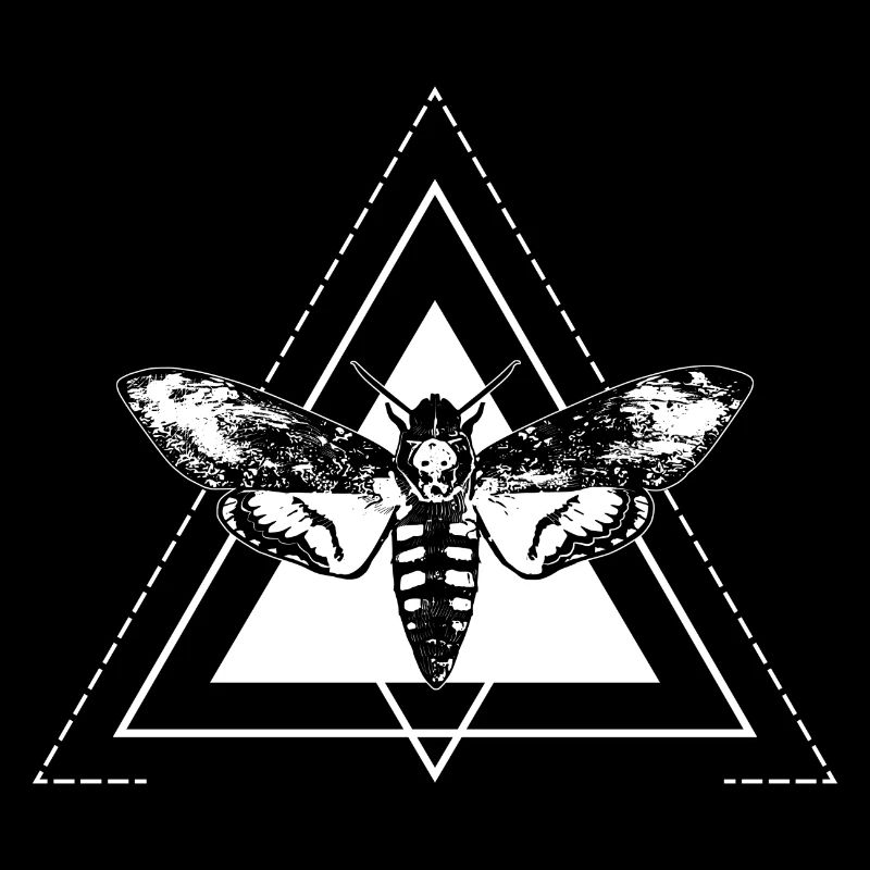 Triangle papillon insecte