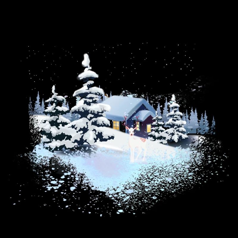 Winterzeit Winter Schnee Landschaft