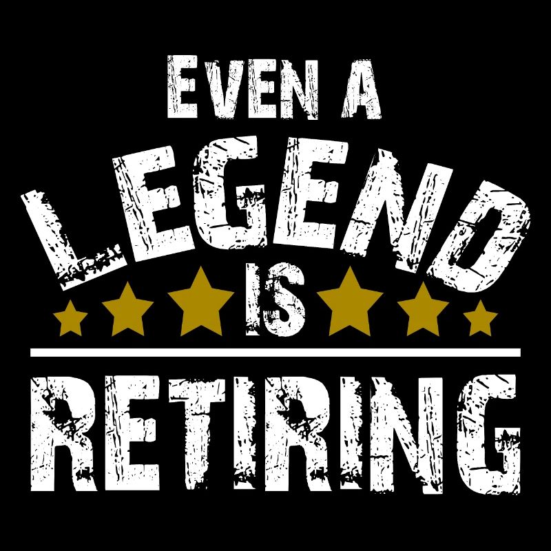 Legende Pension Rente Ruhestand Geschenk