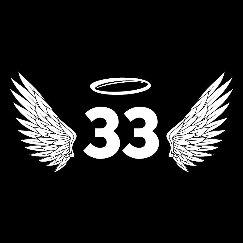 Numéro 33 ange - 33e anniversaire ailes