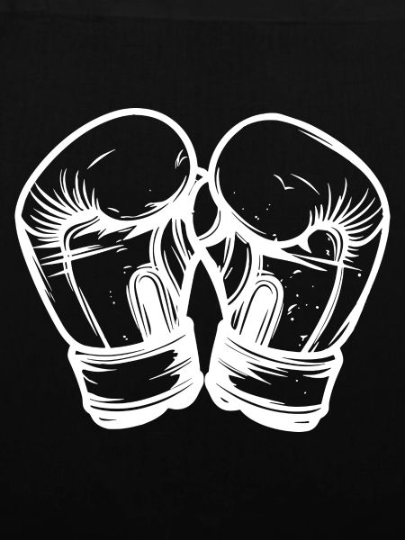 Kickboxing Gloves Drawing