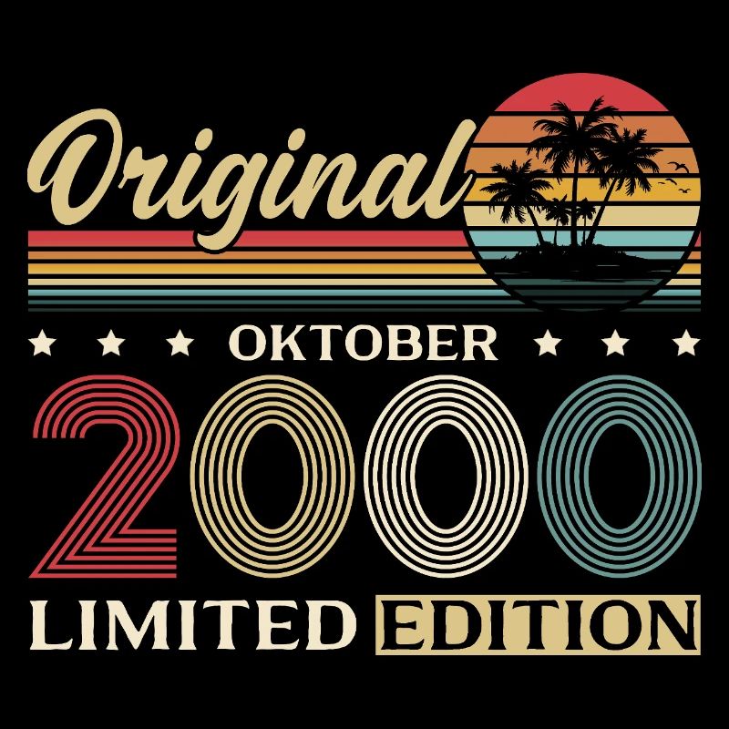 25e anniversaire Original Octobre Année 2000