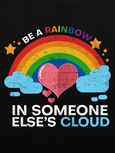 Regenbogen Herz Liebe