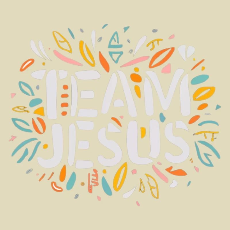 Ich bin Jesus – bunte Botschaft