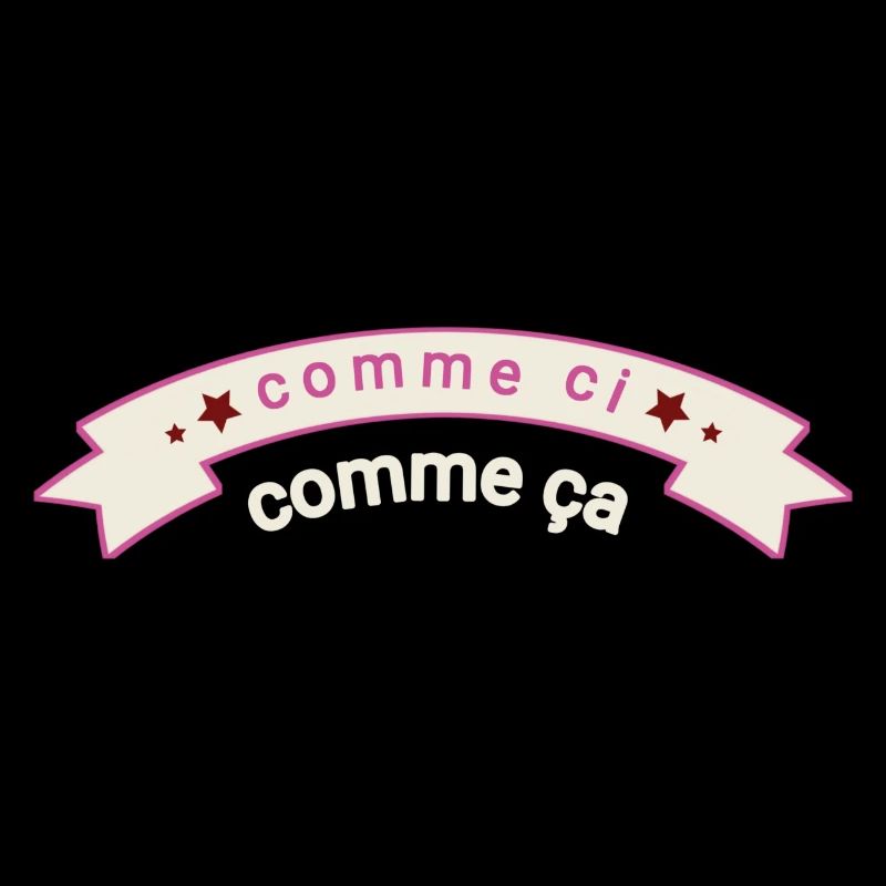 comme ci comme ça lockeres Frankreich