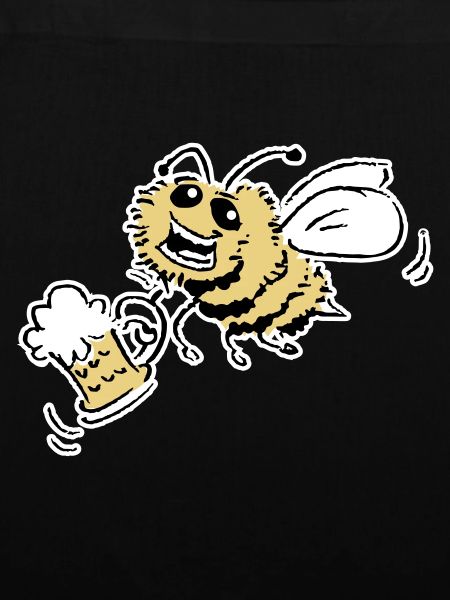 Bee with beer