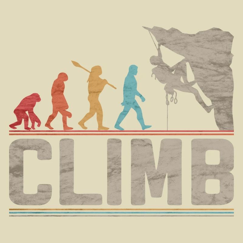 Klettern Evolution Klettern Kletterklettern Klettern
