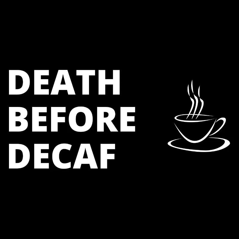 Conception de café drôle pour les T-shirts