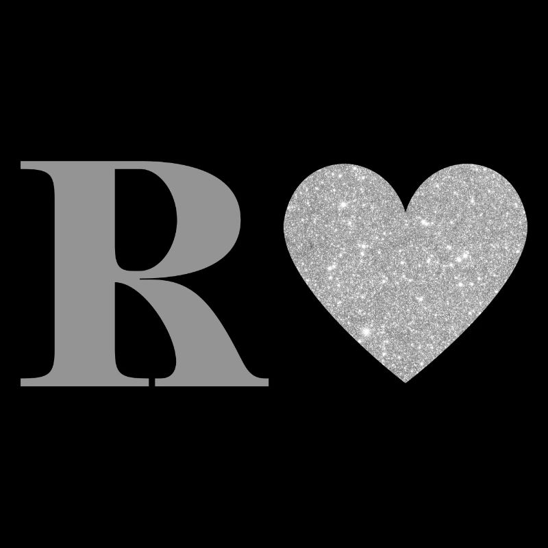 Silver Heart Letter