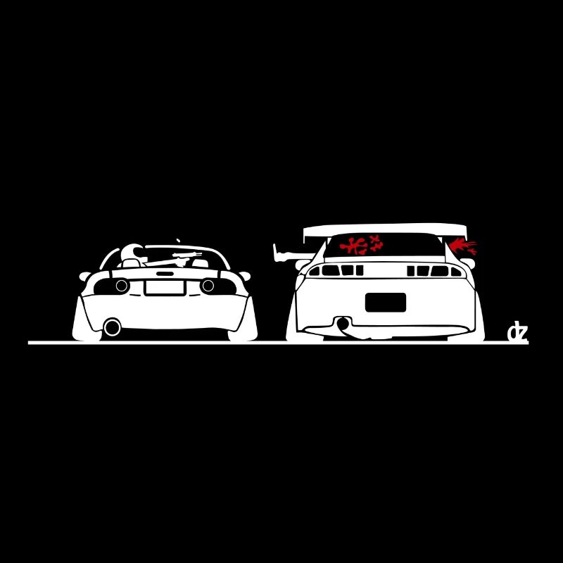 miata vs silvia weiß