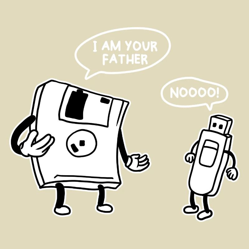 USB Disk Funny Information Technology Computer