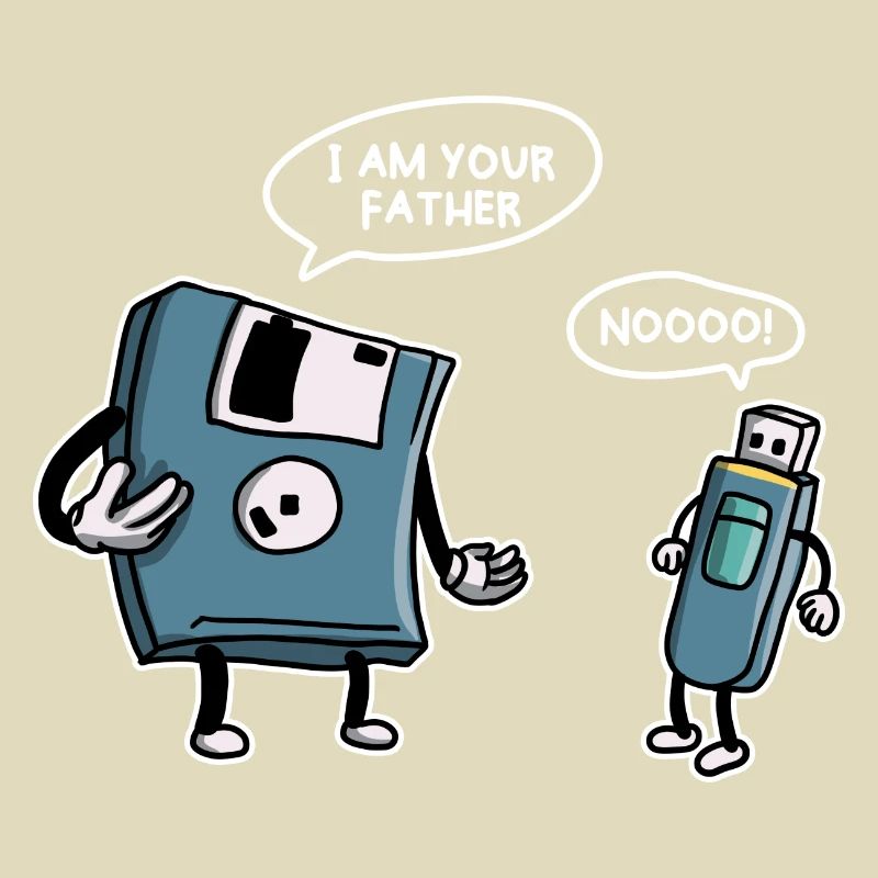 USB Disk Funny Information Technology