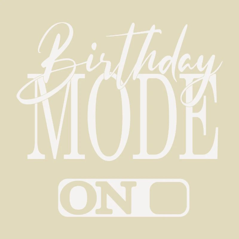 MODE ANNIVERSAIRE ACTIVÉ