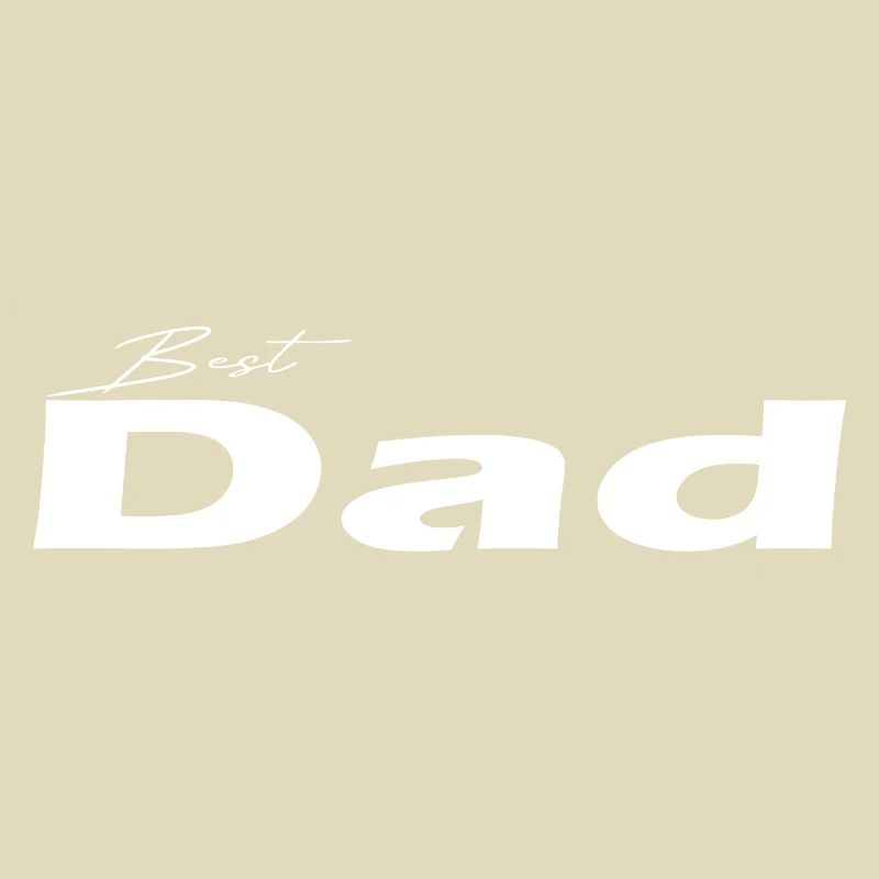 Best Dad white