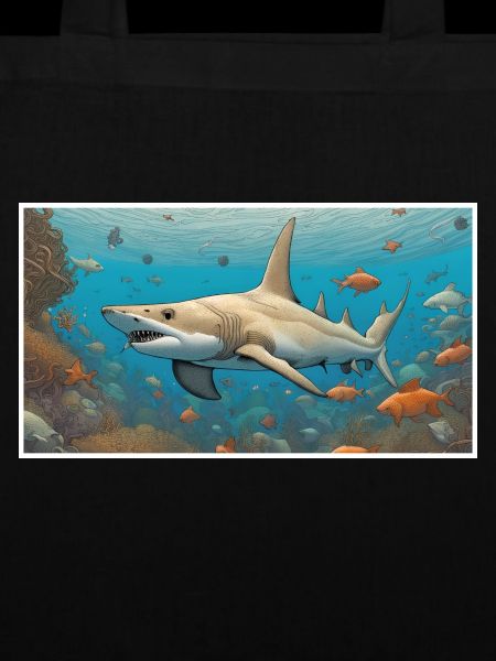 Shark Comic Illustration