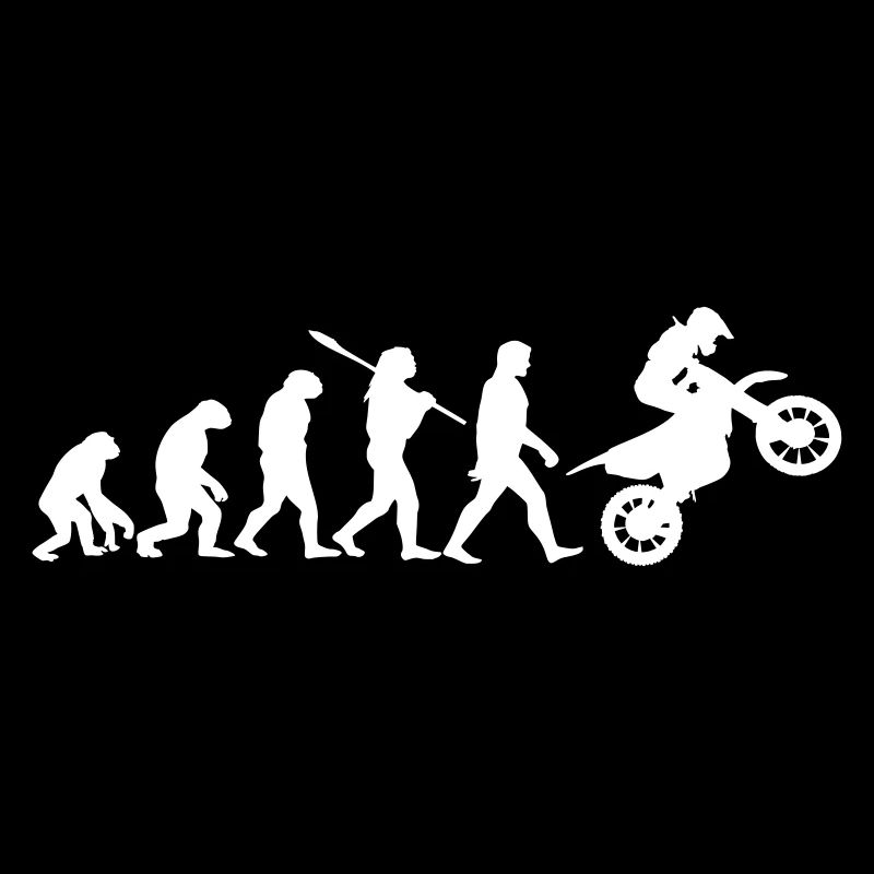 Enduro Motorrad Evolution Moto Cross Mann Männer