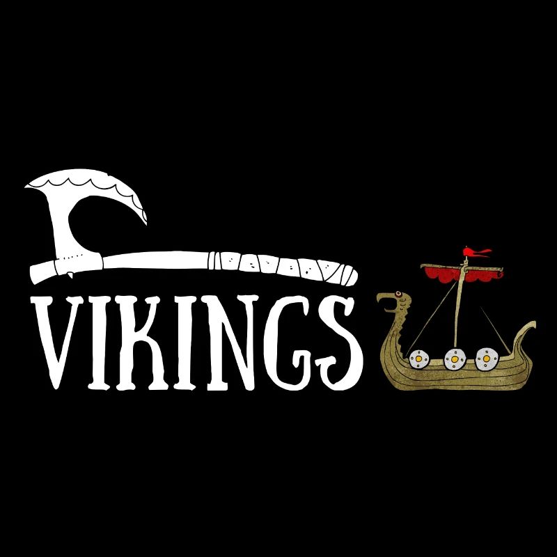 VIKINGS NAVIRE HACHE ET CONQUETE
