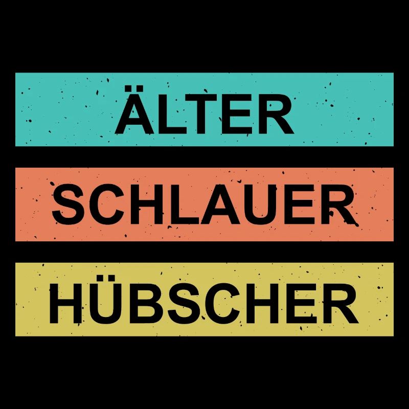 Älter schlauer hübscher
