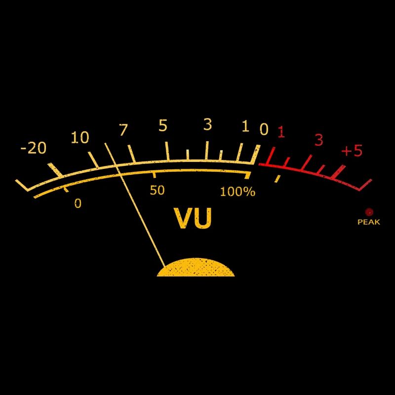 VU-Meter Volumenmesser