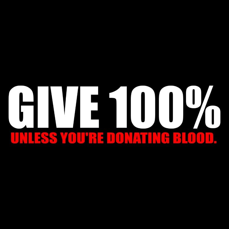 Blut spenden lustiges Zitat