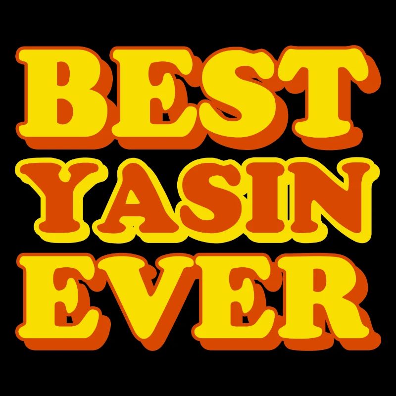Funny gift with first name Yasin