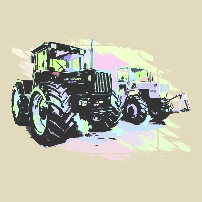 Klassische MB-trac Traktoren