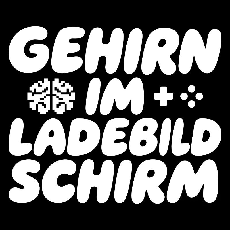 Gehirn im Ladebildschirm