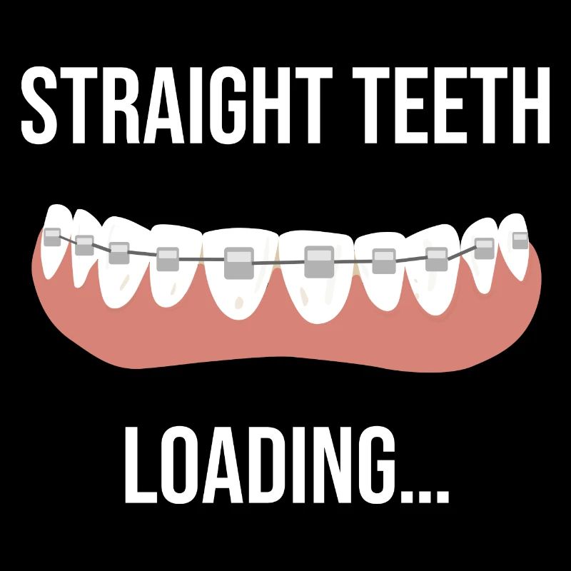 Braces Straight teeth loading orthodontist