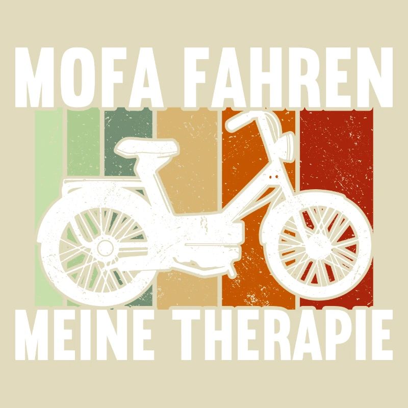 Mofa Moped Rollerfahrer Roller