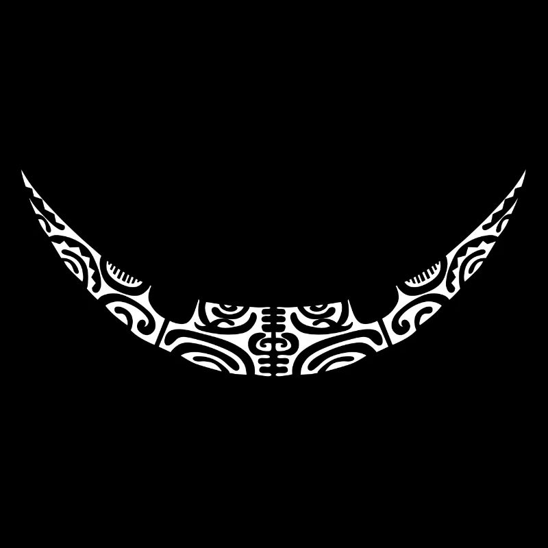 collier maori2 blanc