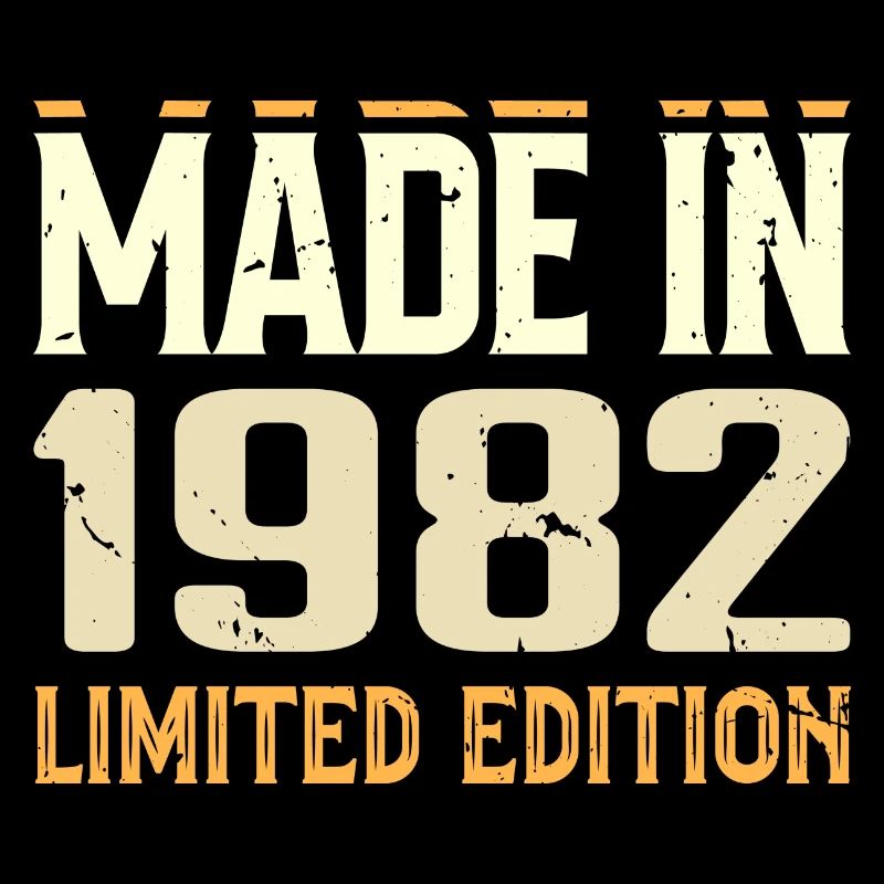 Awesome 1982 Birthday Gift Since 1982 Retro