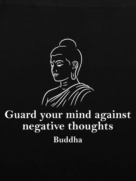 Buddha-achtsames Zitat