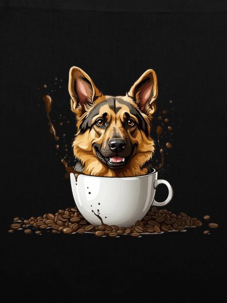 COFFEE GERMAN SHEPHERD