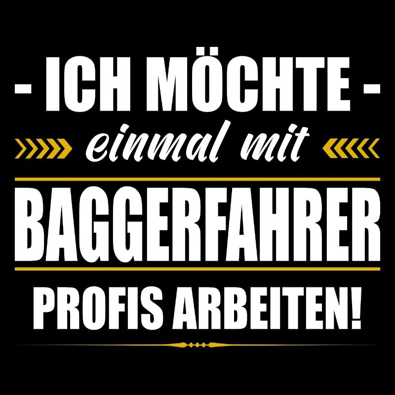 Einmal Mit Baggerfahrer Profis Arbeiten Baustelle