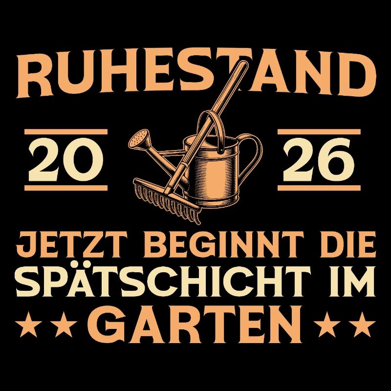 Gärtner Ruhestand 2026 Rente Garten Geschenk