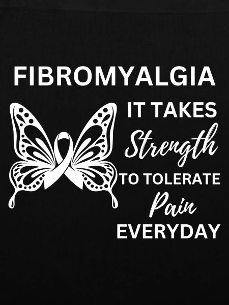 Fibromyalgie Kraft-Krieger-Bewusstseinsgeschenk
