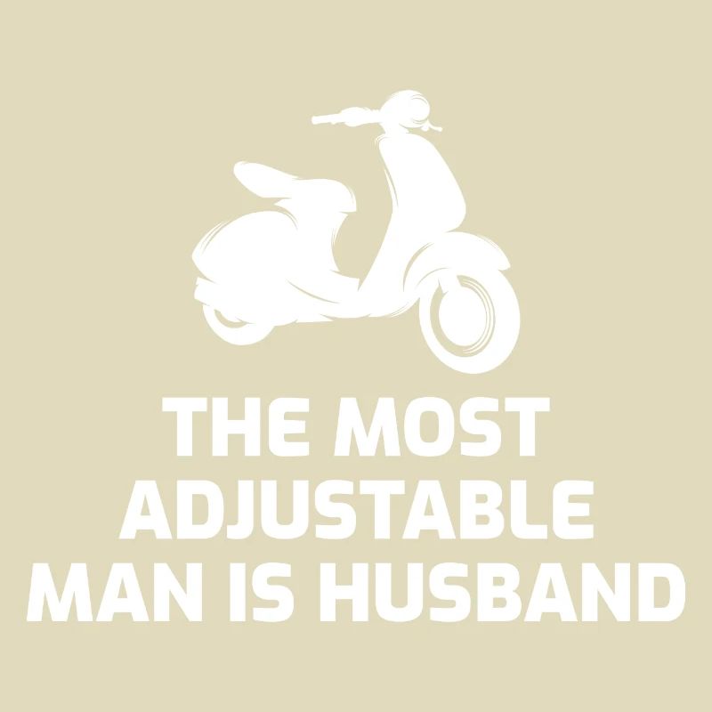 Roller Fahrer Roller Motorrad Ehemann Ehefrau