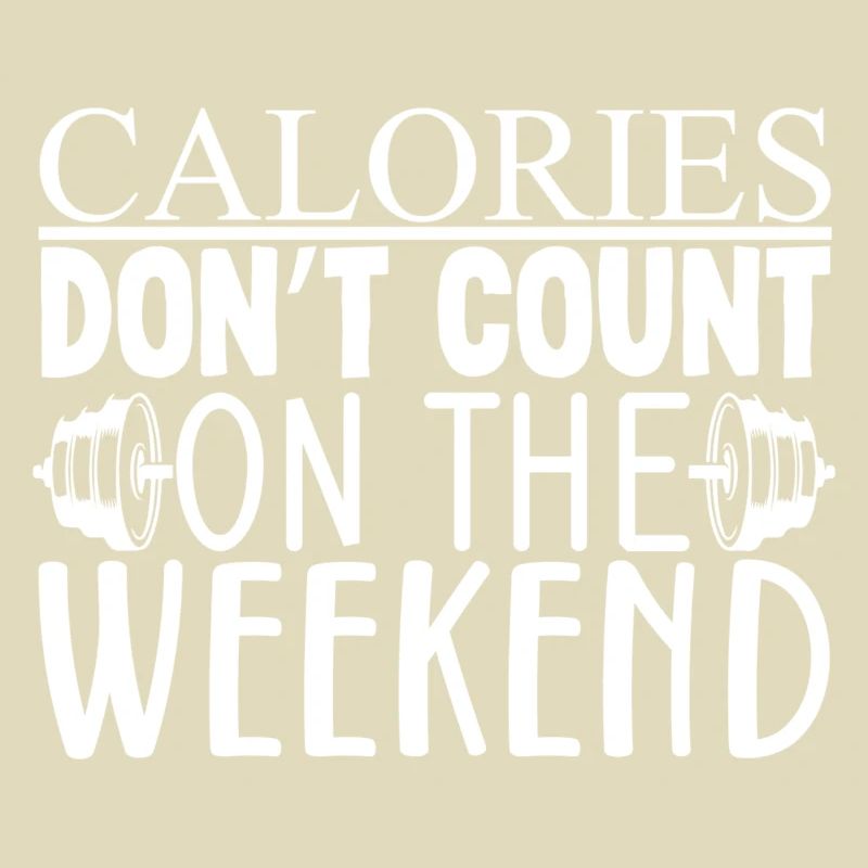 Les calories ne comptent pas le week-end