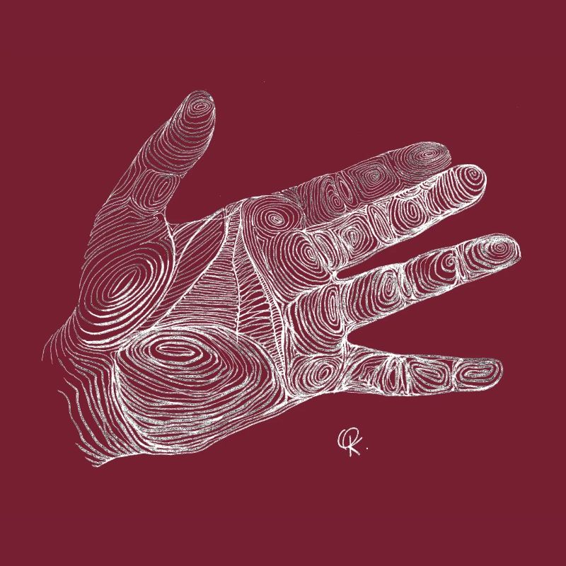 HAND silber