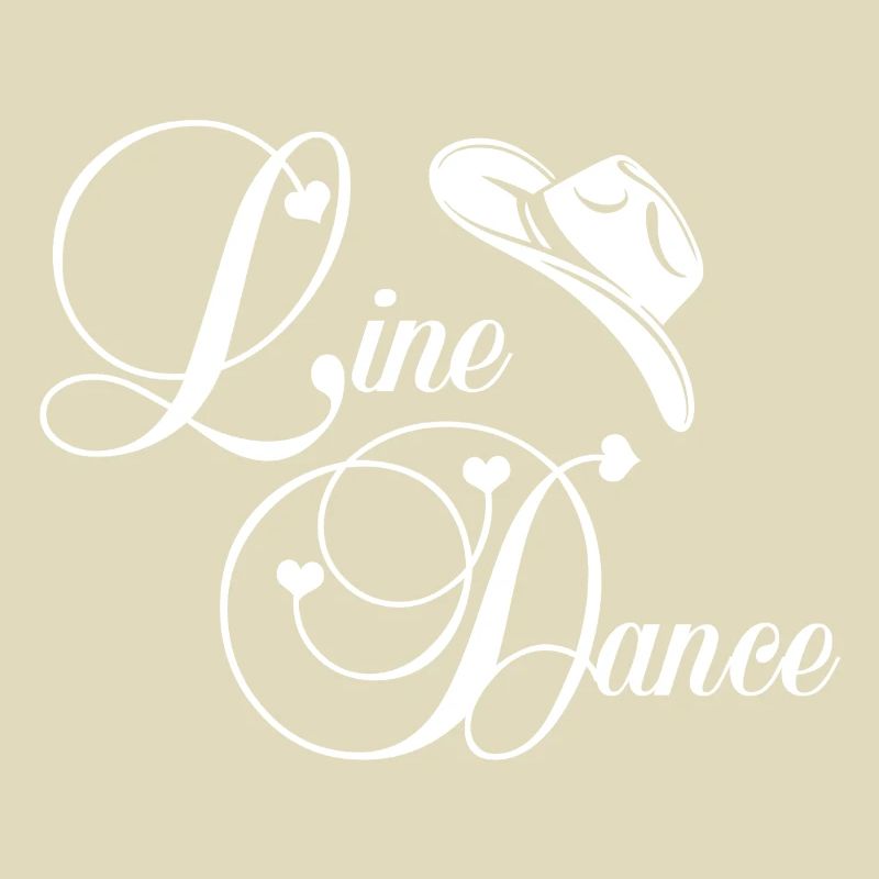 Line Dance Script Logo