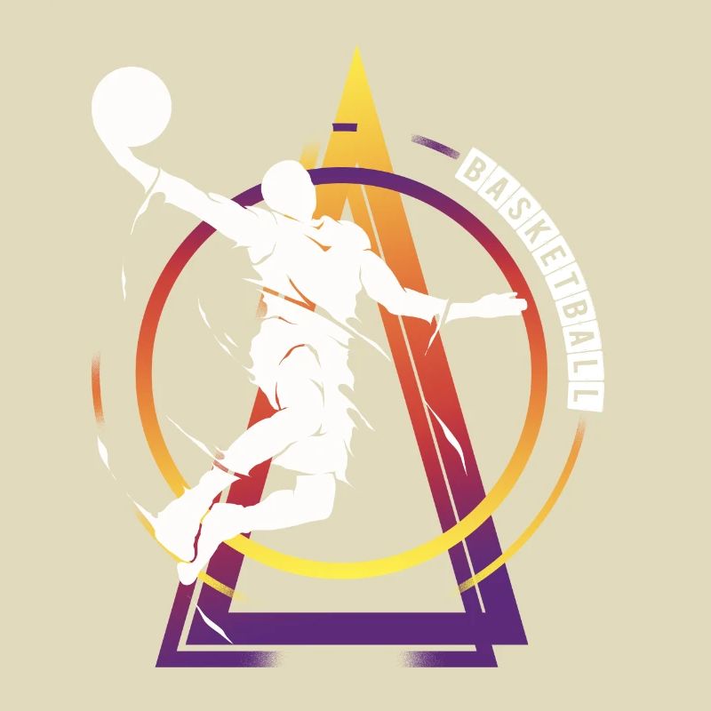 Basketteur Basketteur Dunking Vintage Retro