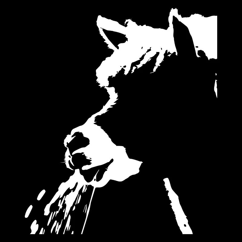 Funny Alpaca Silhouette Cheeky Fun Alpacas