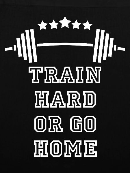 Train Hard GYM: Power & Motivation