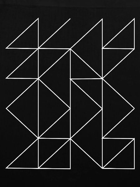 Linienmosaikgeometrie