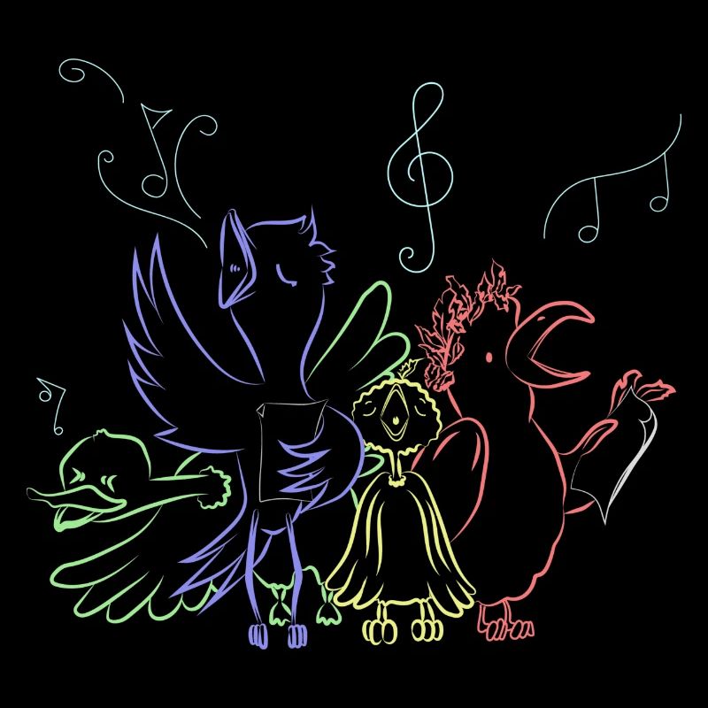 Vogel Chor singt