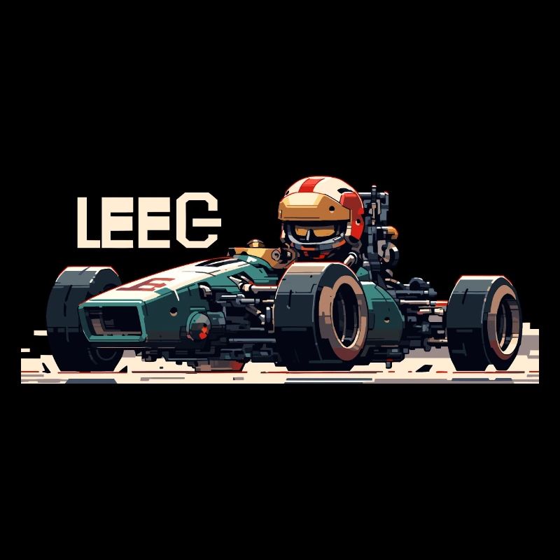 Rennwagen-Pixel