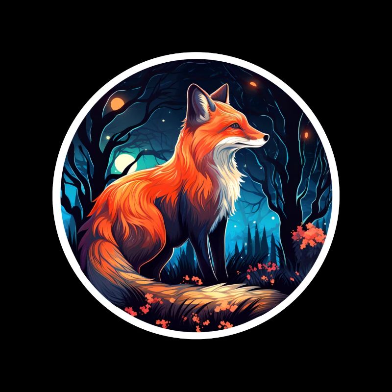 Pack animals: foxes, foxes, forest dwellers, forest animals