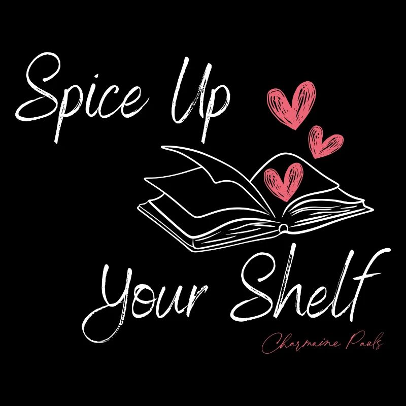 Spice Up Your Shelf (white text)